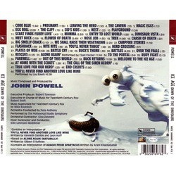 Ice Age: Dawn of the Dinosaurs Soundtrack (John Powell) - CD Achterzijde