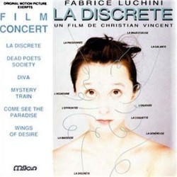 Film Concert - La Discrte Soundtrack (Vladimir Cosma, Randy Edelman, Jay Gottlieb, Maurice Jarre, Jrgen Knieper, John Lurie, Laurent Petitgirard ) - CD cover