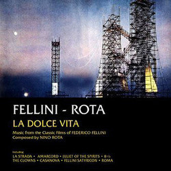 Fellini - Rota - La Dolce Vita Soundtrack (Nino Rota) - CD cover