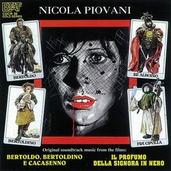 Bertoldo, Bertoldino e Cacasenno / Il Profumo della Signora in Nero Soundtrack (Nicola Piovani) - CD cover