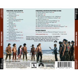 The Warriors Soundtrack (Various Artists, Barry De Vorzon) - CD Achterzijde