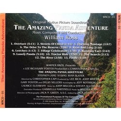 The Amazing Panda Adventure Soundtrack (William Ross) - CD Achterzijde