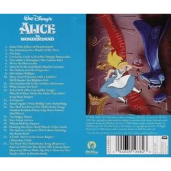 Alice in Wonderland Soundtrack (Oliver Wallace) - CD Achterzijde