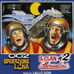 002 Operazione Luna / Il Clan dei due Borsalini Soundtrack (Lallo Gori) - CD cover