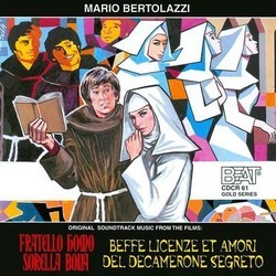 Fratello Homo Sorella Bona / Beffe, Licenze et Amori del Decamerone Segreto Soundtrack (Mario Bertolazzi) - CD cover