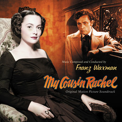 My Cousin Rachel Soundtrack (Franz Waxman) - CD cover
