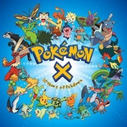 Pokmon X: Ten Years of Pokmon Soundtrack (Manny Corallo, John Loeffler, Shinji Miyazaki, Hirokazu Tanaka) - CD cover