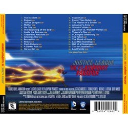 Justice League: The Flashpoint Paradox Soundtrack (Frederik Wiedmann) - CD Achterzijde