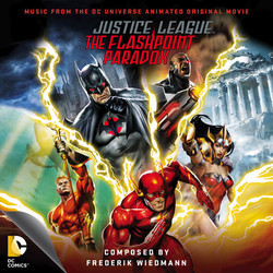 Justice League: The Flashpoint Paradox Soundtrack (Frederik Wiedmann) - CD cover
