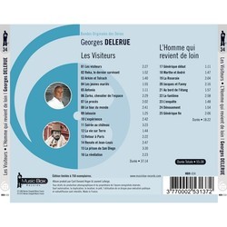 Les Visiteurs / L'Homme qui Revient de Loin Soundtrack (Georges Delerue) - CD cover
