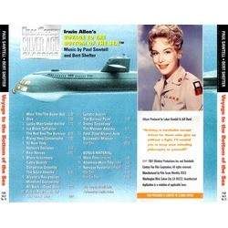 Voyage to the Bottom of the Sea Soundtrack (Paul Sawtell, Bert Shefter) - CD Achterzijde