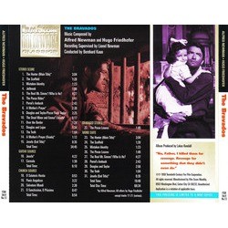 The Bravados Soundtrack (Hugo Friedhofer, Alfred Newman) - CD Achterzijde