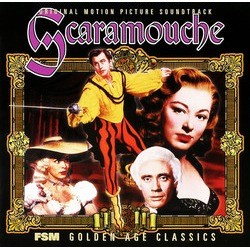 Scaramouche Soundtrack (Victor Young) - CD cover