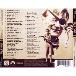 True Grit Soundtrack (Elmer Bernstein) - CD Achterzijde