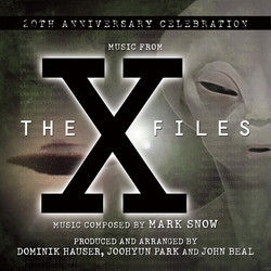Music From The X-Files Soundtrack (Mark Snow) - CD cover