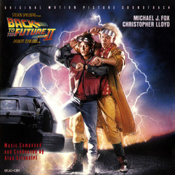 Back to the Future Part II Soundtrack (Alan Silvestri) - CD cover