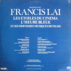 Francis Lai: Les toiles du Cinma / L'Heure Bleue Soundtrack (Francis Lai) - CD Achterzijde