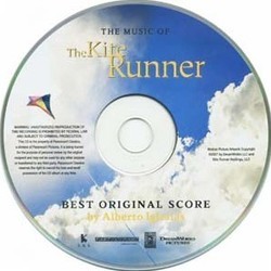 The Kite Runner Soundtrack (Alberto Iglesias) - CD cover