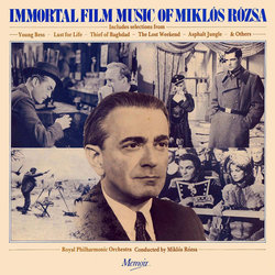 Immortal Film Music of Mikls Rzsa Soundtrack (Mikls Rzsa) - CD cover