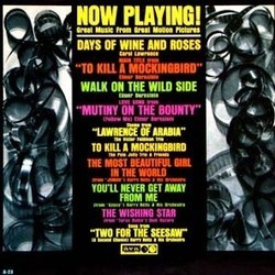 Now Playing! Great Music from Great Motion Pictures Soundtrack (Elmer Bernstein, Maurice Jarre, Bronislaw Kaper, Henry Mancini, Andr Previn, Richard Rodgers, Jule Styne, Franz Waxman) - CD cover