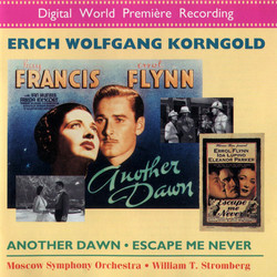 Another Dawn / Escape Me Never Soundtrack (Erich Wolfgang Korngold) - CD cover