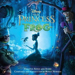 The Princess and the Frog Soundtrack (Various Artists, Randy Newman) - CD cover