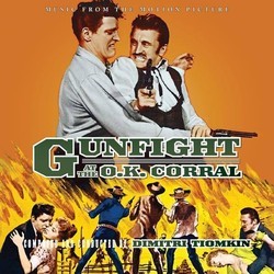 Gunfight at the O.K. Corral Soundtrack (Dimitri Tiomkin) - CD cover