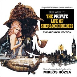 The Private Life of Sherlock Holmes Soundtrack (Mikls Rzsa) - CD cover