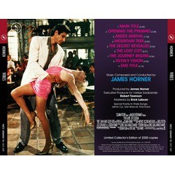 Vibes Soundtrack (James Horner) - CD Achterzijde