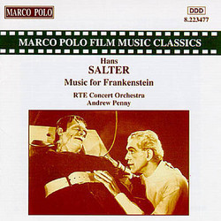 Hans Salter: Music for Frankenstein Soundtrack (Hans J. Salter) - CD cover