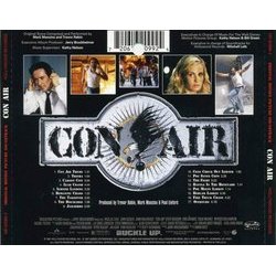 Con Air Soundtrack (Mark Mancina, Trevor Rabin) - CD Achterzijde