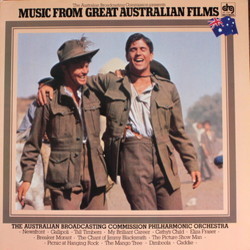 Music from great Australians films Soundtrack (Various Artists) - CD cover