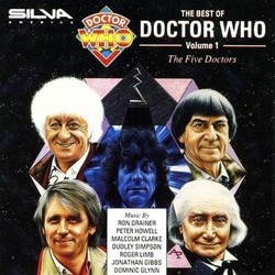 The Best of Doctor Who, Volume 1 Soundtrack (Malcolm Clarke, Jonathan Gibbs, Dominic Glynn, Ron Grainer, Peter Howell, Roger Limb, Dudley Simpson) - CD cover