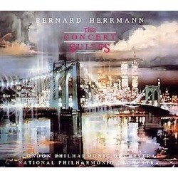 Bernard Herrmann: The Concert Suites Soundtrack (Bernard Herrmann) - CD cover