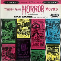 Themes from Horror Movies Soundtrack (Various Artists) - CD cover