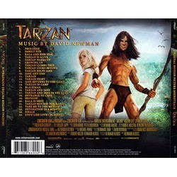Tarzan Soundtrack (David Newman) - CD Achterzijde