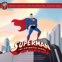Superman: The Animated Series Soundtrack (Kristopher Carter, Michael McCuistion, Harvey R.Cohen, Lolita Ritmanis, Shirley Walker) - CD cover