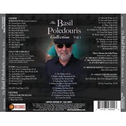 The Basil Poledouris Collection - Vol.1 Soundtrack (Basil Poledouris) - CD Achterzijde