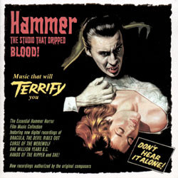 Hammer, The Studio That Dripped Blood Soundtrack (Various Artists, James Bernard) - CD cover
