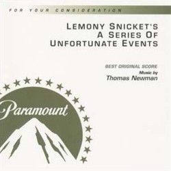 Lemony Snicket's a Series of Unfortunate Events Soundtrack (Thomas Newman) - CD cover