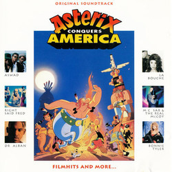 Asterix Conquers America Soundtrack (Various Artists, Harold Faltermeyer) - CD cover