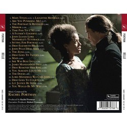 Belle Soundtrack (Rachel Portman) - CD Achterzijde