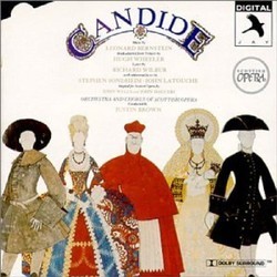 Candide excerpts Soundtrack (Leonard Bernstein, Lillian Hellman, John Latouche, Dorothy Parker, Richard Wilbur) - CD cover