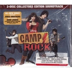 Camp Rock Soundtrack (Various Artists) - CD cover