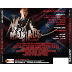 2001 Maniacs : Field of Screams Soundtrack (Various Artists, Patrick Copeland) - CD Achterzijde