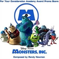 Monsters, Inc. Soundtrack (Randy Newman) - CD cover