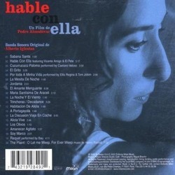 Hable con Ella Soundtrack (Various Artists, Alberto Iglesias) - CD Achterzijde