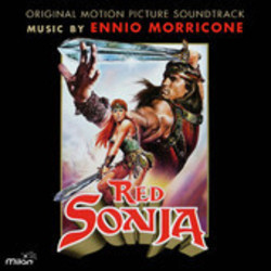 Red Sonja Soundtrack (Ennio Morricone) - CD cover