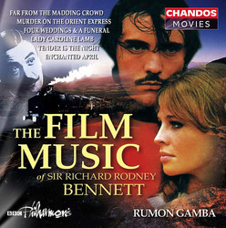 The Film Music of Sir Richard Rodney Bennett Soundtrack (Richard Rodney Bennett) - CD cover