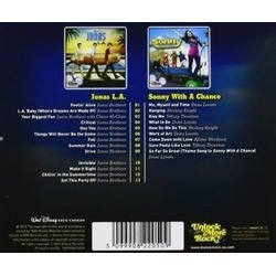 Jonas L.A. / Sonny With a Chance Soundtrack (Various Artists, Jonas Brothers) - CD Achterzijde